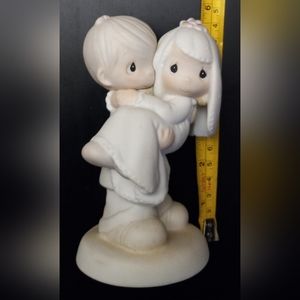 Precious Moments "Bless You Two" Authentic Porcelain Figurine